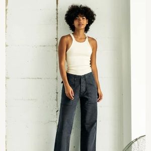 Imogene & Willie military trouser in faded black